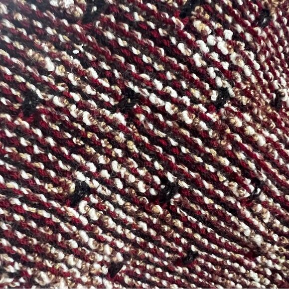 St John Sport Wool Blend Knit Multicolor Sleeveless Luxury Normcore Sweater SZ S - Picture 9 of 14